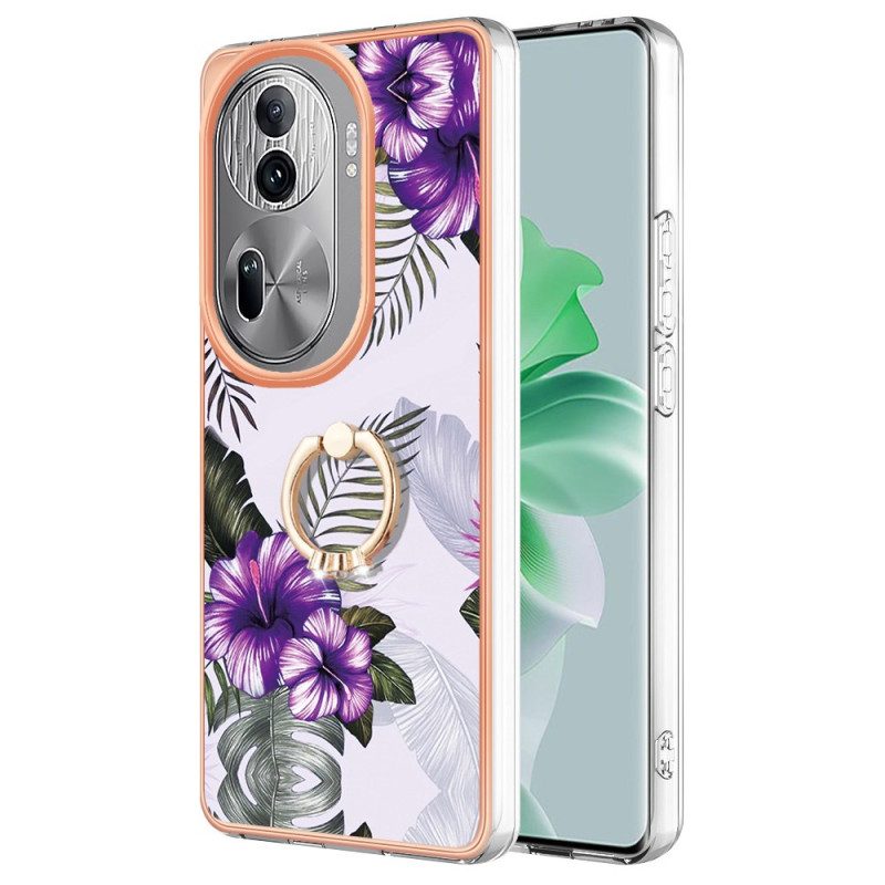 Hoesje Oppo Reno 11 Pro 5g Marmeren Steunring