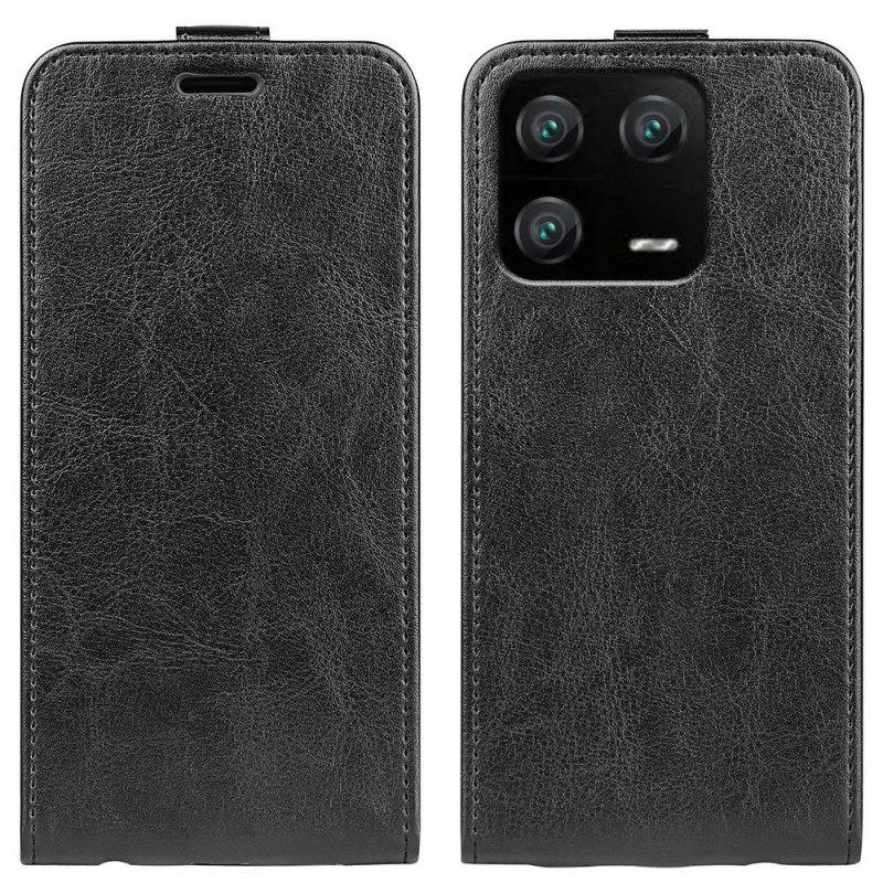 Folio-hoesje voor Xiaomi 13 Pro Flip Case Verticale Flap Leer Effect