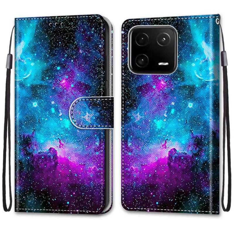 Folio-hoesje voor Xiaomi 13 Pro Kosmische Hemel