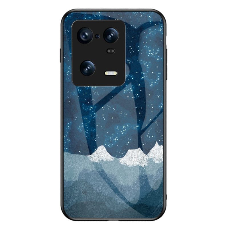 Hoesje voor Xiaomi 13 Pro Patroon Van Gehard Glas