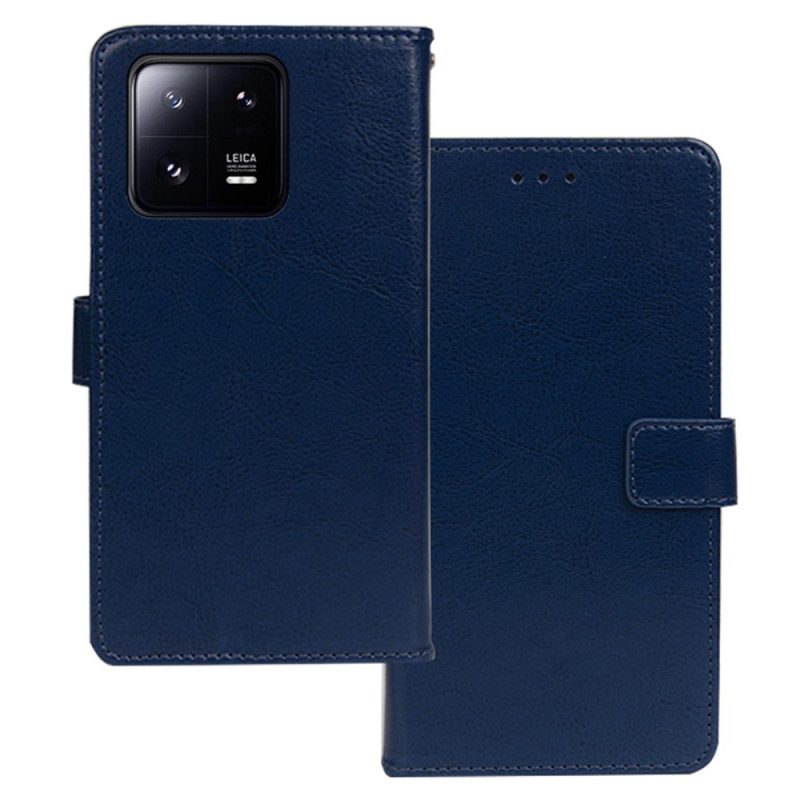 Leren Hoesje voor Xiaomi 13 Pro Idewei Lederen Stijl