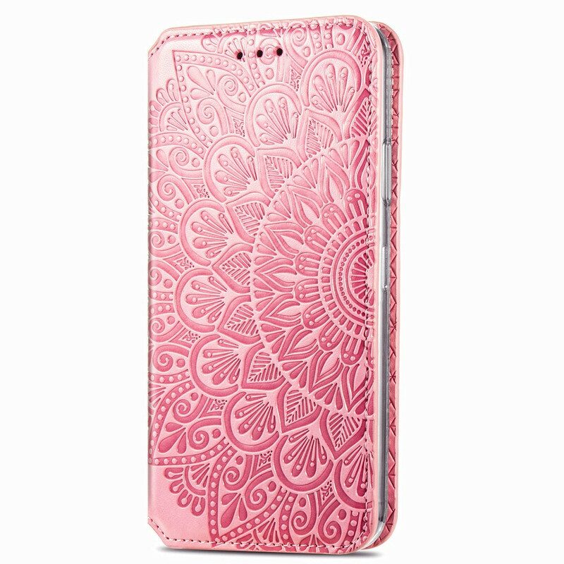 Bescherming Hoesje voor Samsung Galaxy A21s Folio-hoesje Mandala