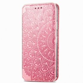 Bescherming Hoesje voor Samsung Galaxy A21s Folio-hoesje Mandala