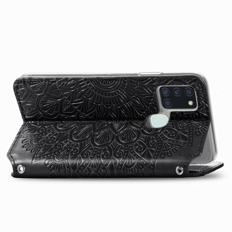 Bescherming Hoesje voor Samsung Galaxy A21s Folio-hoesje Mandala