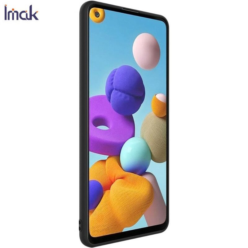 Hoesje voor Samsung Galaxy A21s Uc-1 Serie Siliconen Mat Imak