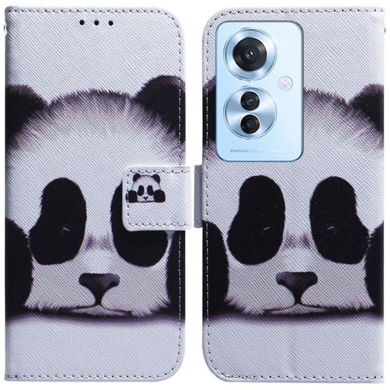 Bescherming Hoesje Oppo Reno 11f 5g Panda