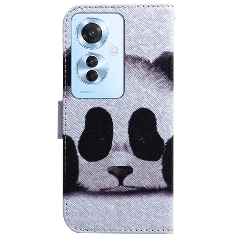 Bescherming Hoesje Oppo Reno 11f 5g Panda