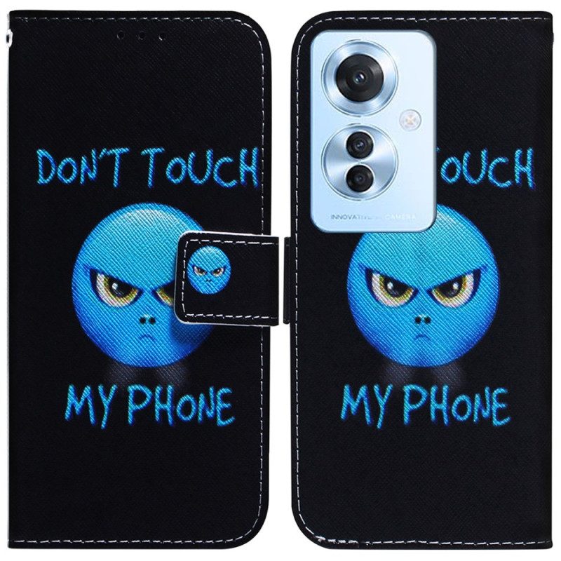 Bescherming Hoesje Oppo Reno 11f 5g Telefoon-emoji