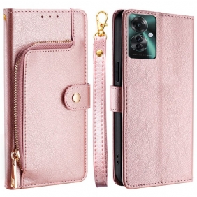 Flip Case Leren Oppo Reno 11f 5g Portemonnee En Koord