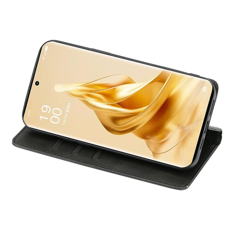 Folio-hoesje Oppo Reno 11f 5g Imitatieleer