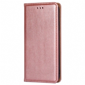 Folio-hoesje Oppo Reno 11f 5g Ledertextuur Bescherming Hoesje