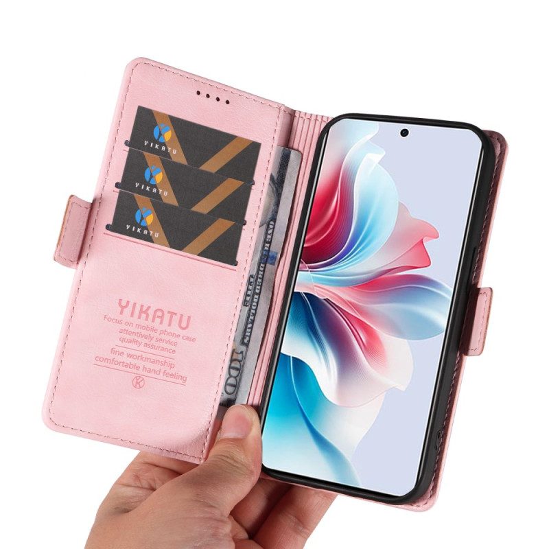 Folio-hoesje Oppo Reno 11f 5g Telefoonhoesje Yikatu