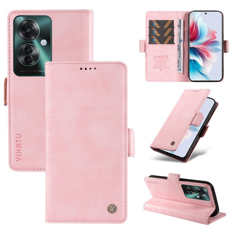 Folio-hoesje Oppo Reno 11f 5g Telefoonhoesje Yikatu