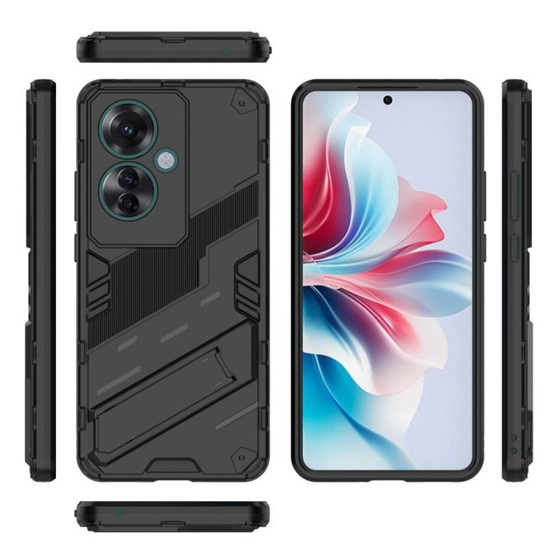 Hoesje Voor Oppo Reno 11f 5g Verwijderbare Steun Twee Handsfree Posities