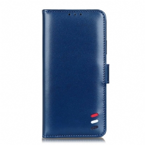 Folio-hoesje voor Xiaomi Mi 10 Lite Driekleurig Leereffect