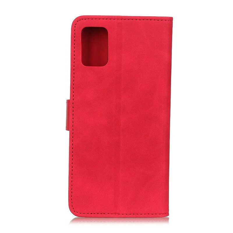 Leren Hoesje voor Xiaomi Mi 10 Lite Mat Vintage Leereffect Khazneh