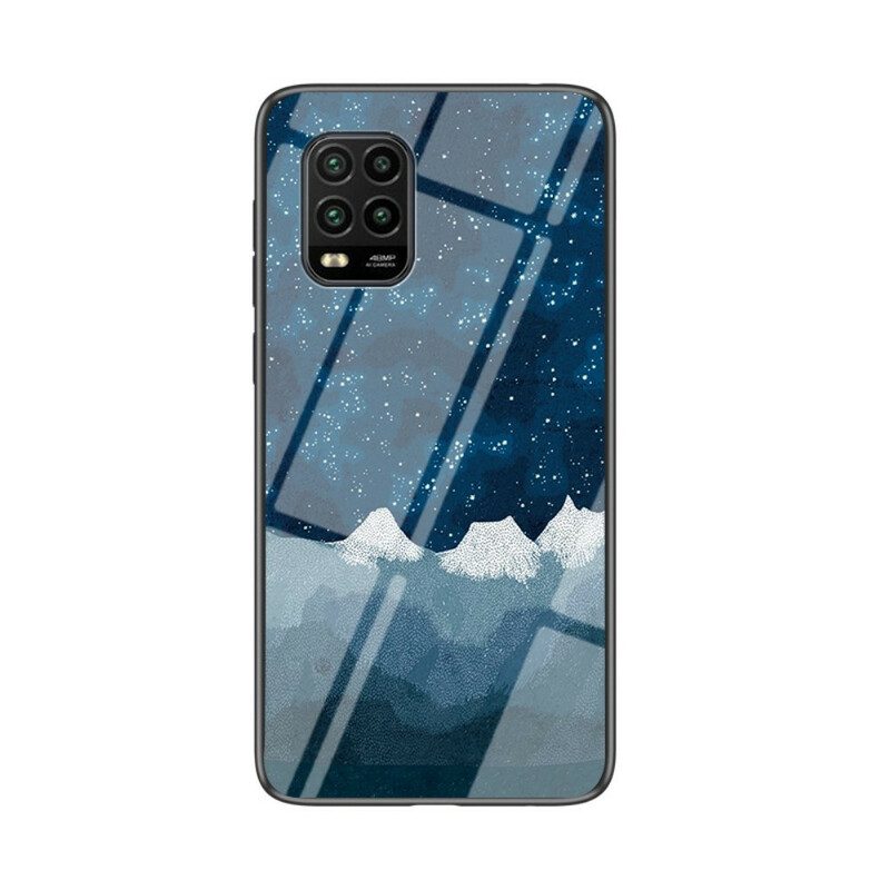 Telefoonhoesje voor Xiaomi Mi 10 Lite Premium Kleuren Gehard Glas