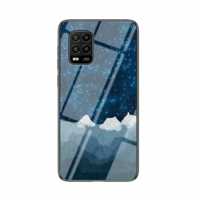 Telefoonhoesje voor Xiaomi Mi 10 Lite Premium Kleuren Gehard Glas