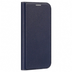 Bescherming Hoesje voor iPhone 14 Plus Folio-hoesje Dubbele Kaarthouder Dux Ducis