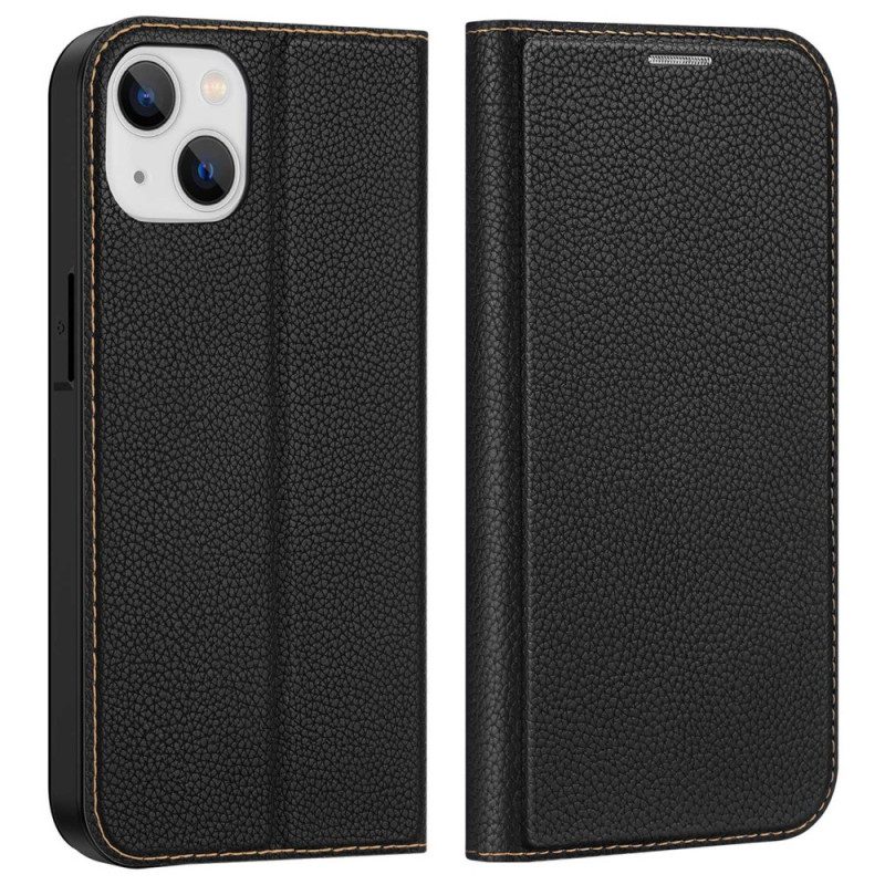 Bescherming Hoesje voor iPhone 14 Plus Folio-hoesje Dubbele Kaarthouder Dux Ducis