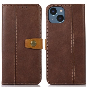 Folio-hoesje voor iPhone 14 Plus Geweven Band