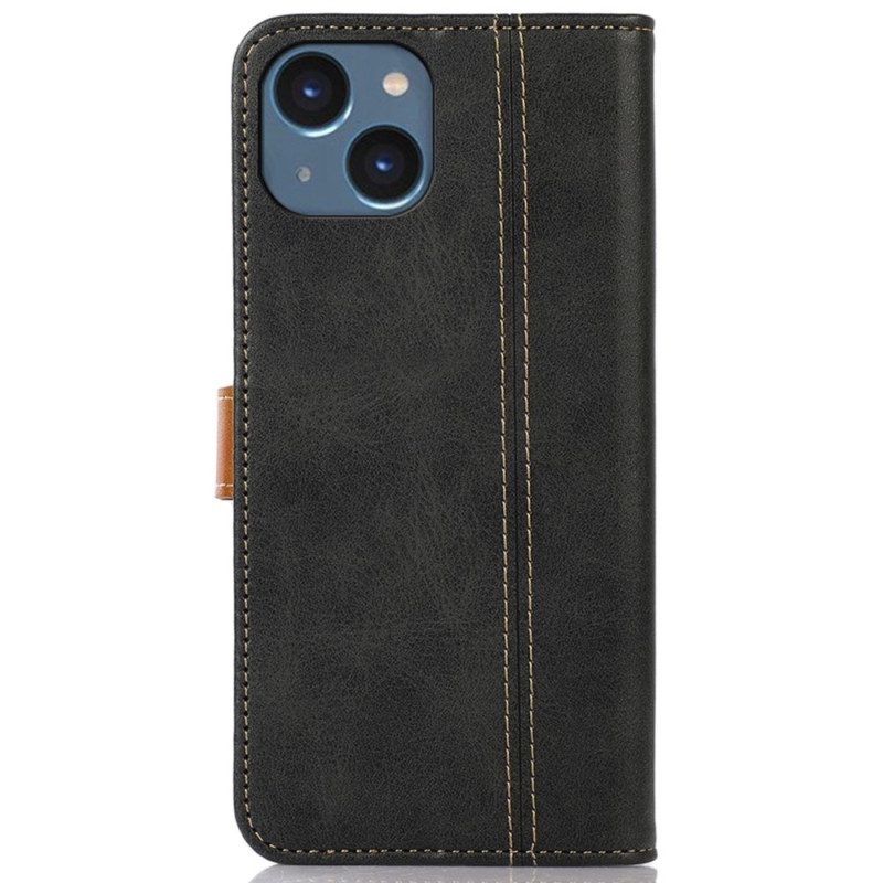 Folio-hoesje voor iPhone 14 Plus Geweven Band