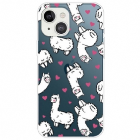 Hoesje voor iPhone 14 Plus Top Lama's