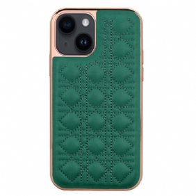 Telefoonhoesje voor iPhone 14 Plus Vietao Couture Leereffect