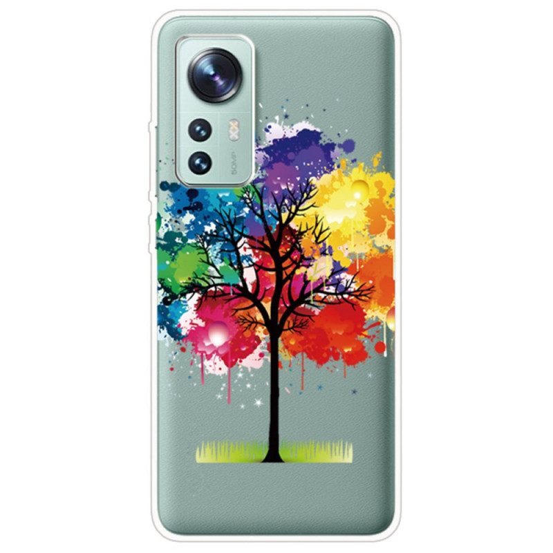 Hoesje voor Xiaomi 12 / 12X Aquarel Boom