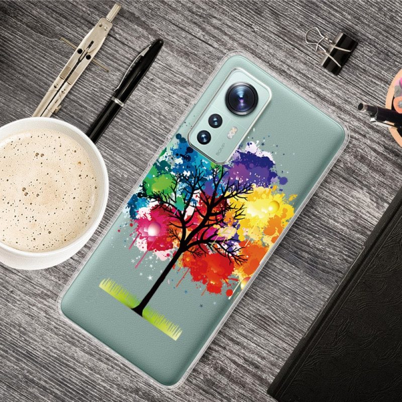 Hoesje voor Xiaomi 12 / 12X Aquarel Boom