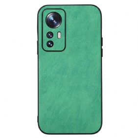 Hoesje voor Xiaomi 12 / 12X Elegantie Leereffect