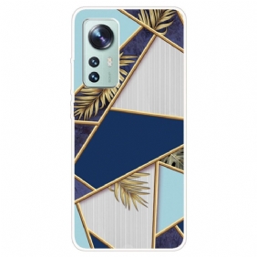 Hoesje voor Xiaomi 12 / 12X Marmeren Stijl