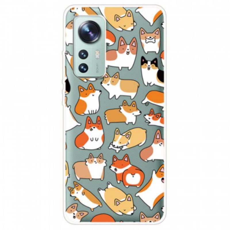 Hoesje voor Xiaomi 12 / 12X Meerdere Honden