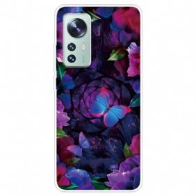 Hoesje voor Xiaomi 12 / 12X Variatie Vlinders