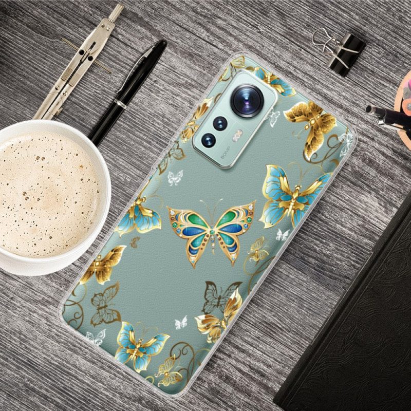 Hoesje voor Xiaomi 12 / 12X Vlucht Van Vlinders