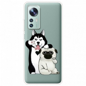 Telefoonhoesje voor Xiaomi 12 / 12X Grappige Honden