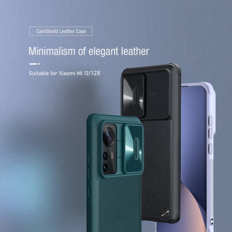 Telefoonhoesje voor Xiaomi 12 / 12X Nillkin Camerabeschermer