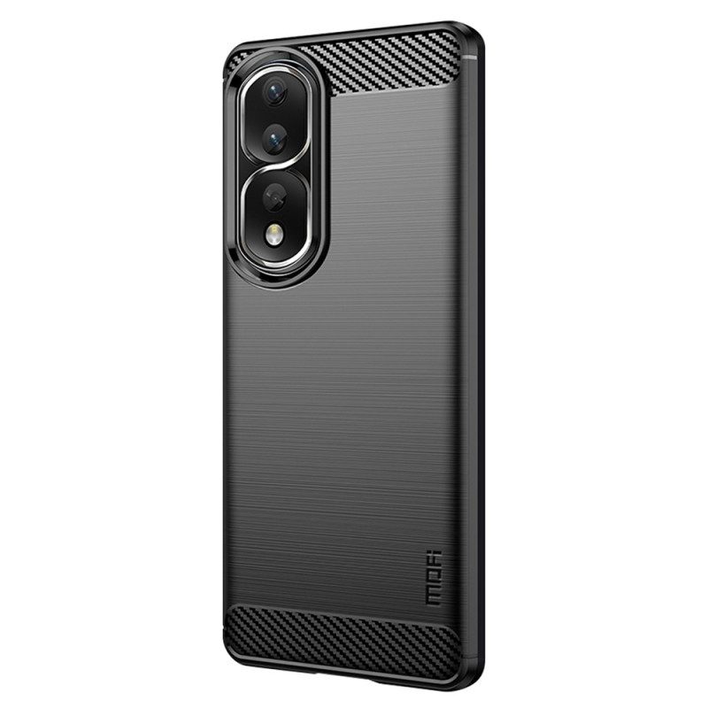 Hoesje voor Honor 90 Pro Mofi Geborstelde Koolstofvezel