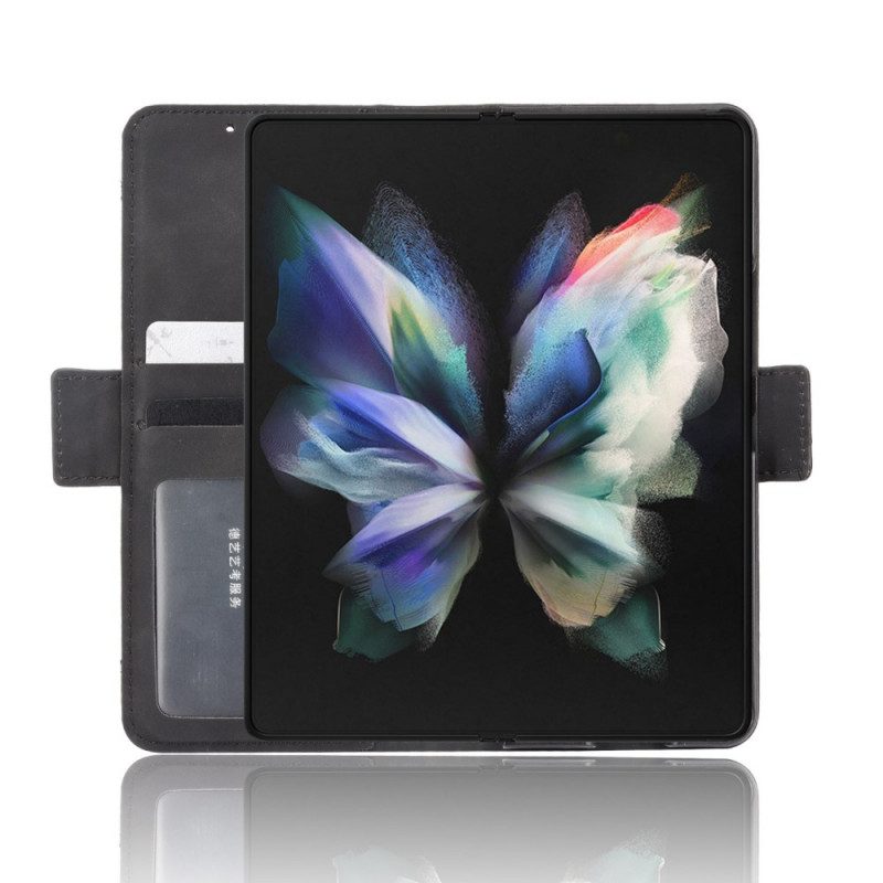 Flip Case voor Samsung Galaxy Z Fold 3 5G Eersteklas Stylushouder