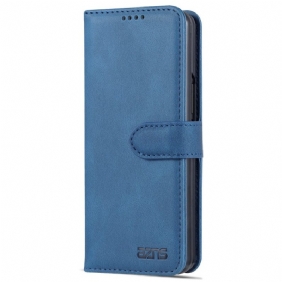 Folio-hoesje voor Samsung Galaxy Z Fold 3 5G Azns Leerstyling