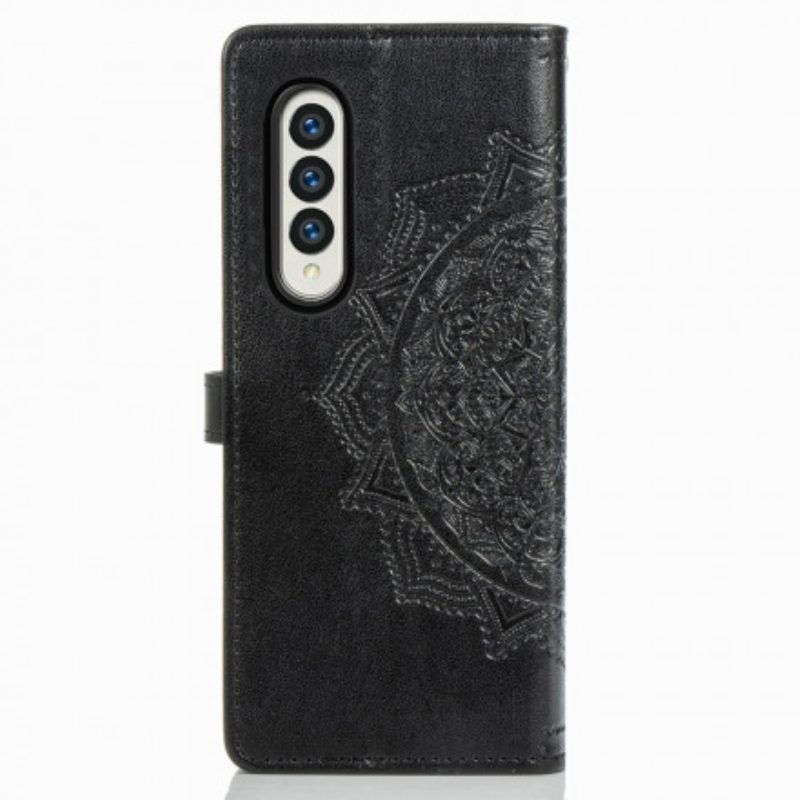 Folio-hoesje voor Samsung Galaxy Z Fold 3 5G Mandala Middeleeuwen