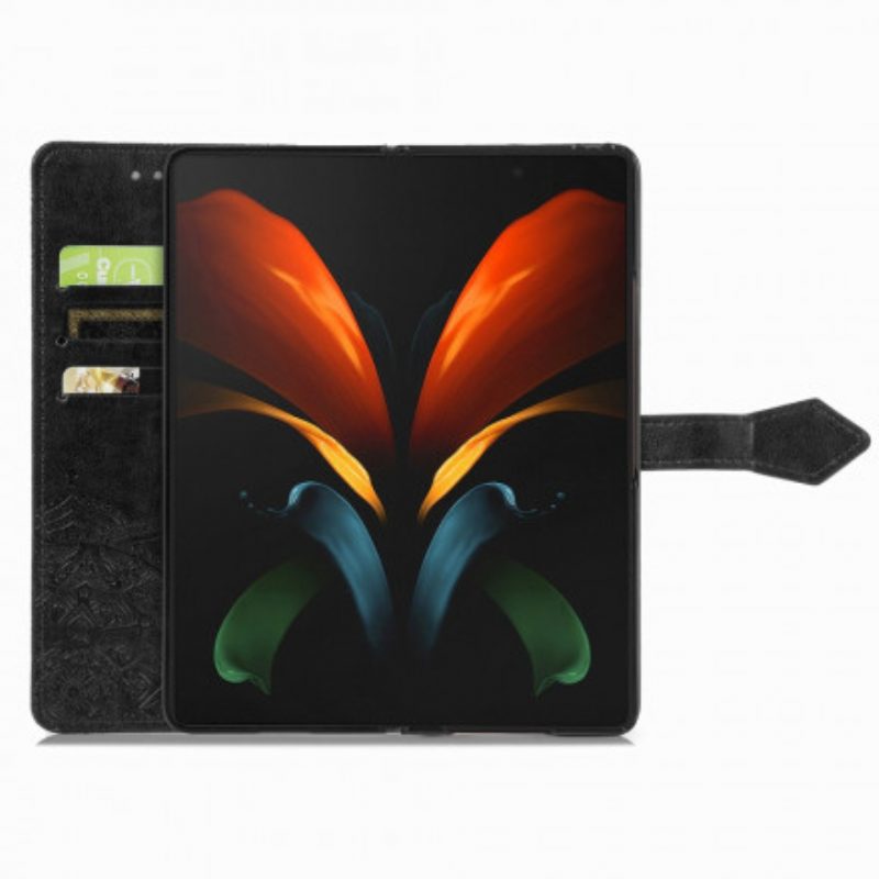 Folio-hoesje voor Samsung Galaxy Z Fold 3 5G Mandala Middeleeuwen