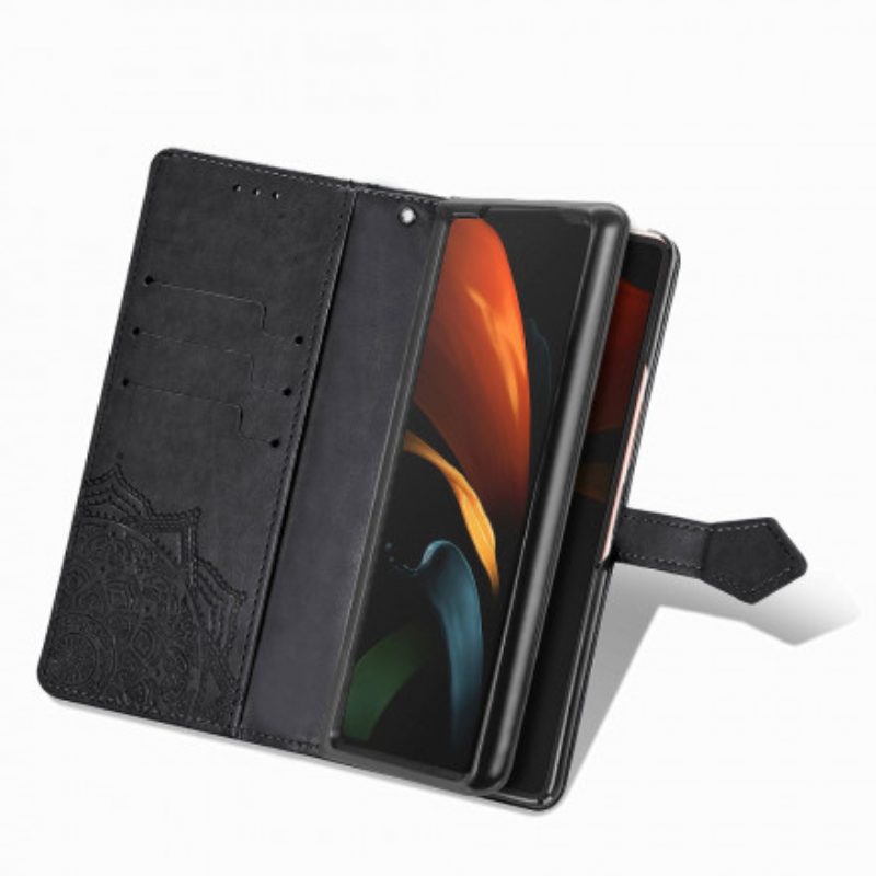 Folio-hoesje voor Samsung Galaxy Z Fold 3 5G Mandala Middeleeuwen