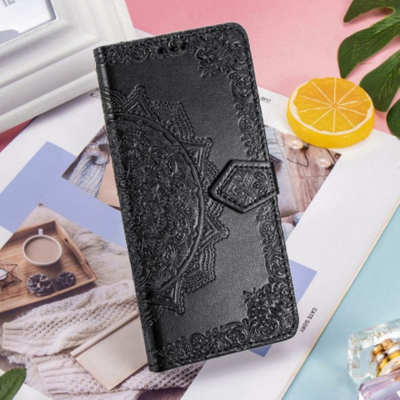 Folio-hoesje voor Samsung Galaxy Z Fold 3 5G Mandala Middeleeuwen