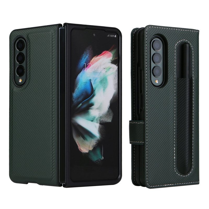 Hoesje Flip Case voor Samsung Galaxy Z Fold 3 5G Afneembaar