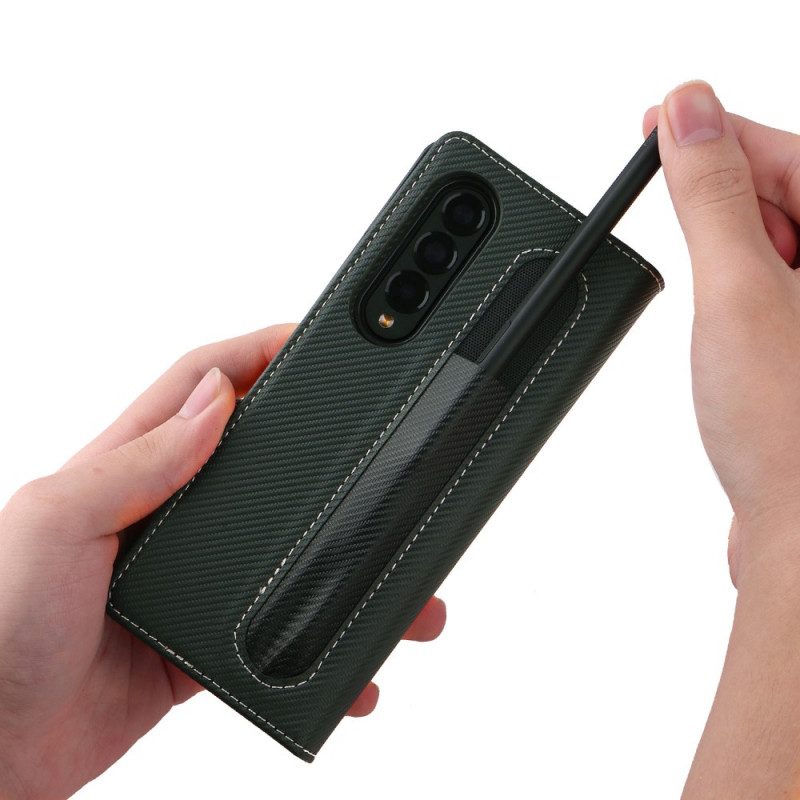 Hoesje Flip Case voor Samsung Galaxy Z Fold 3 5G Afneembaar