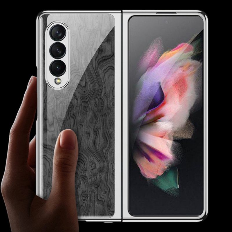 Hoesje voor Samsung Galaxy Z Fold 3 5G Daisy Gehard Glas Gkk