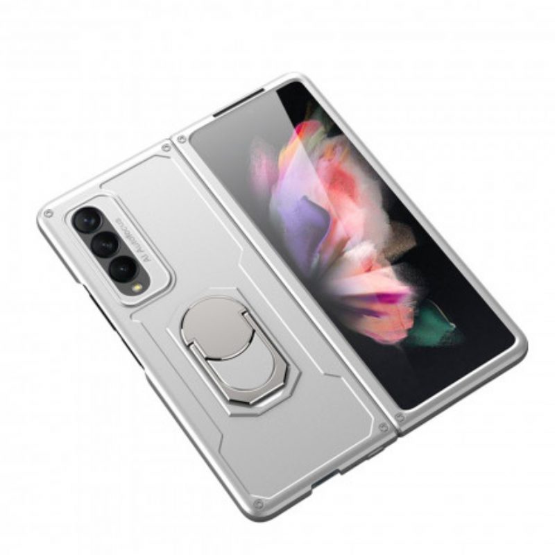 Hoesje voor Samsung Galaxy Z Fold 3 5G Hybride Met Ring-support Gkk