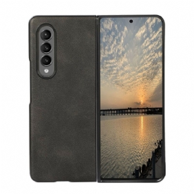 Hoesje voor Samsung Galaxy Z Fold 3 5G Kunstleer