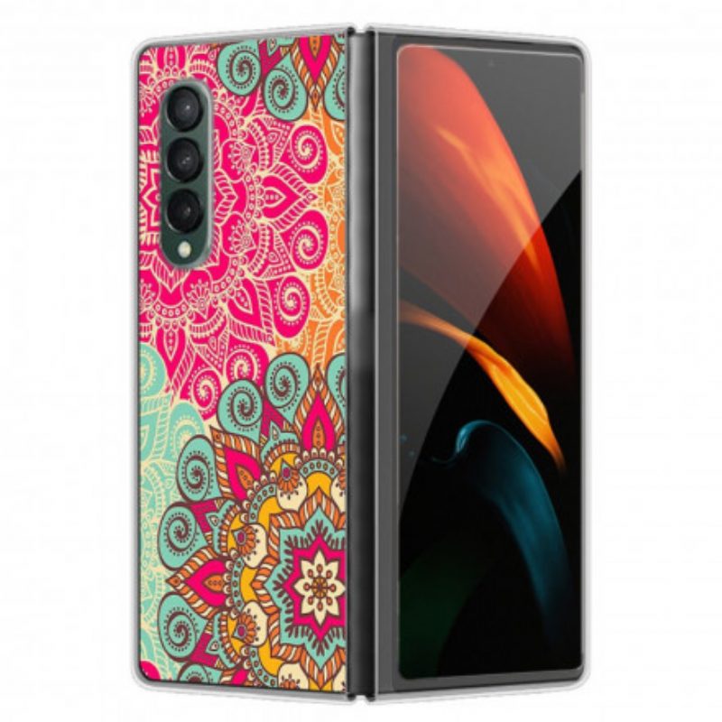 Hoesje voor Samsung Galaxy Z Fold 3 5G Mandala-trend